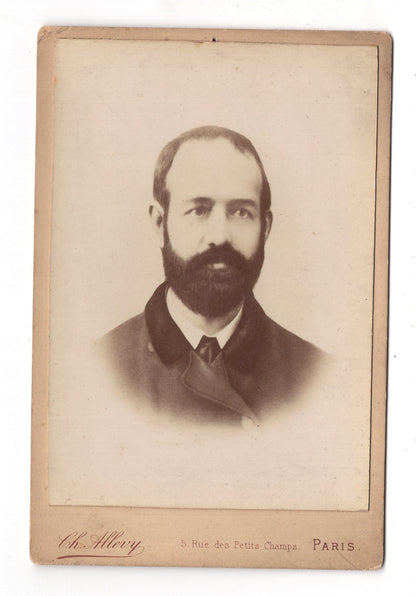 Fotografie Feiner Herr - Paris 1887 / CAB W-34