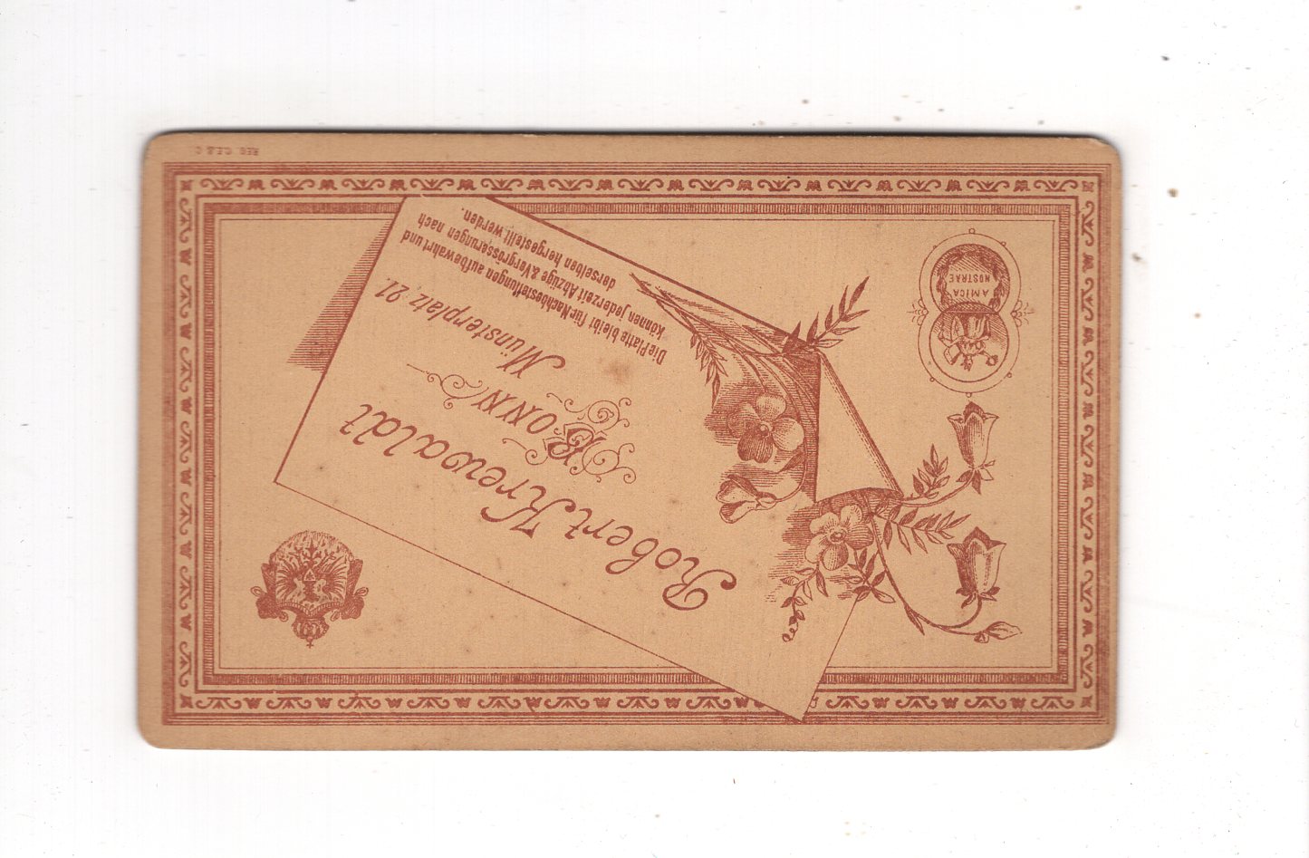 Fotografie Damenportrait - Bonn um 1880