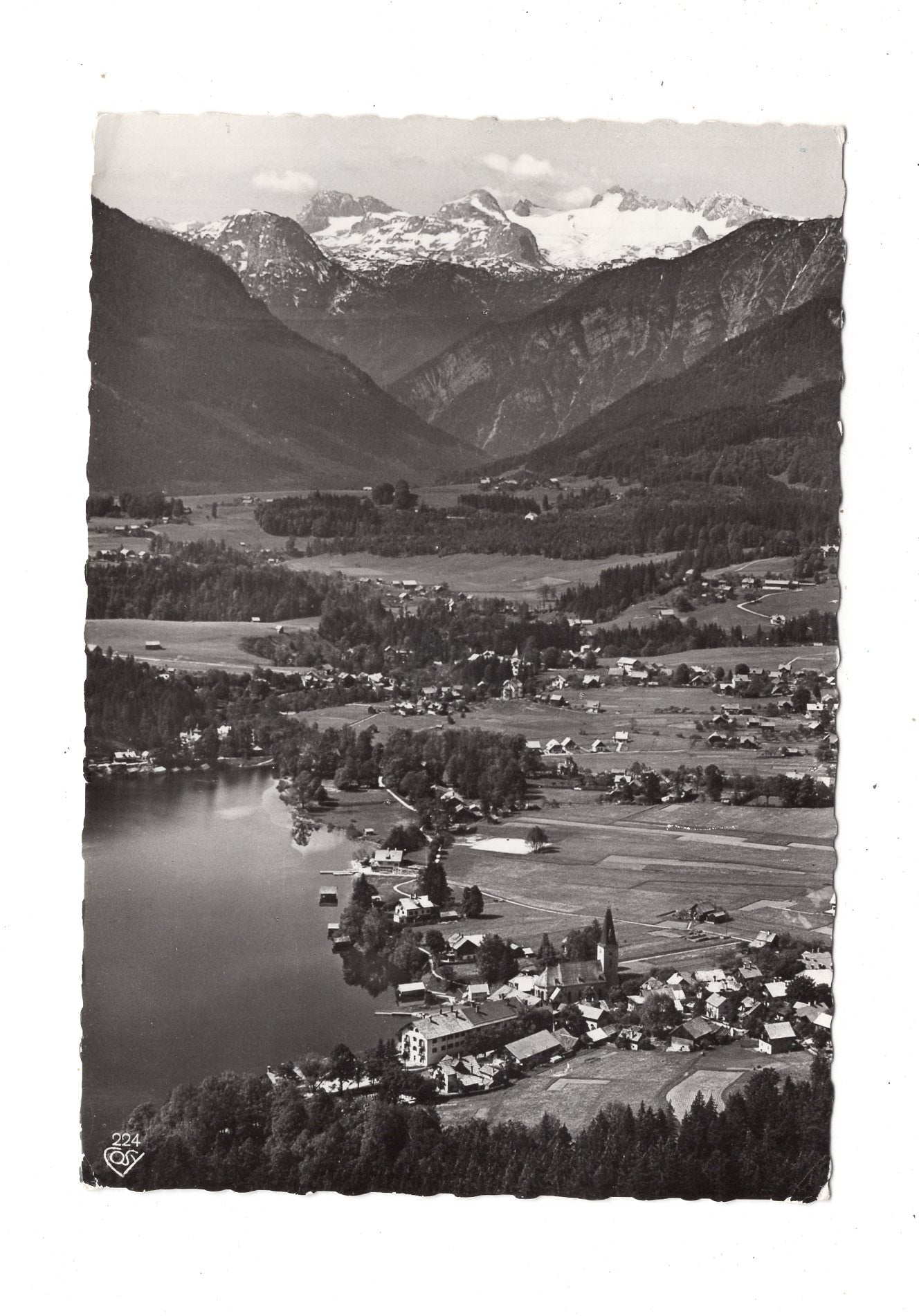 Ansichtskarte Alt-Aussee mit Dachstein / Österreich / N1-70