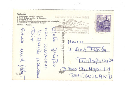 Ansichtskarte Faaker See / Kärnten / Österreich