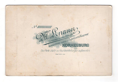 Fotografie Niedliche kleine Kinder - Korneuburg um 1900 / CAB U-31