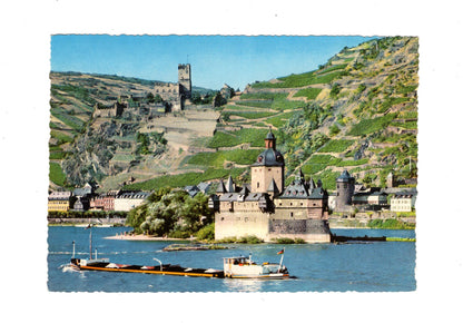 Ansichtskarte Rhein / Pfalz bei Kaub