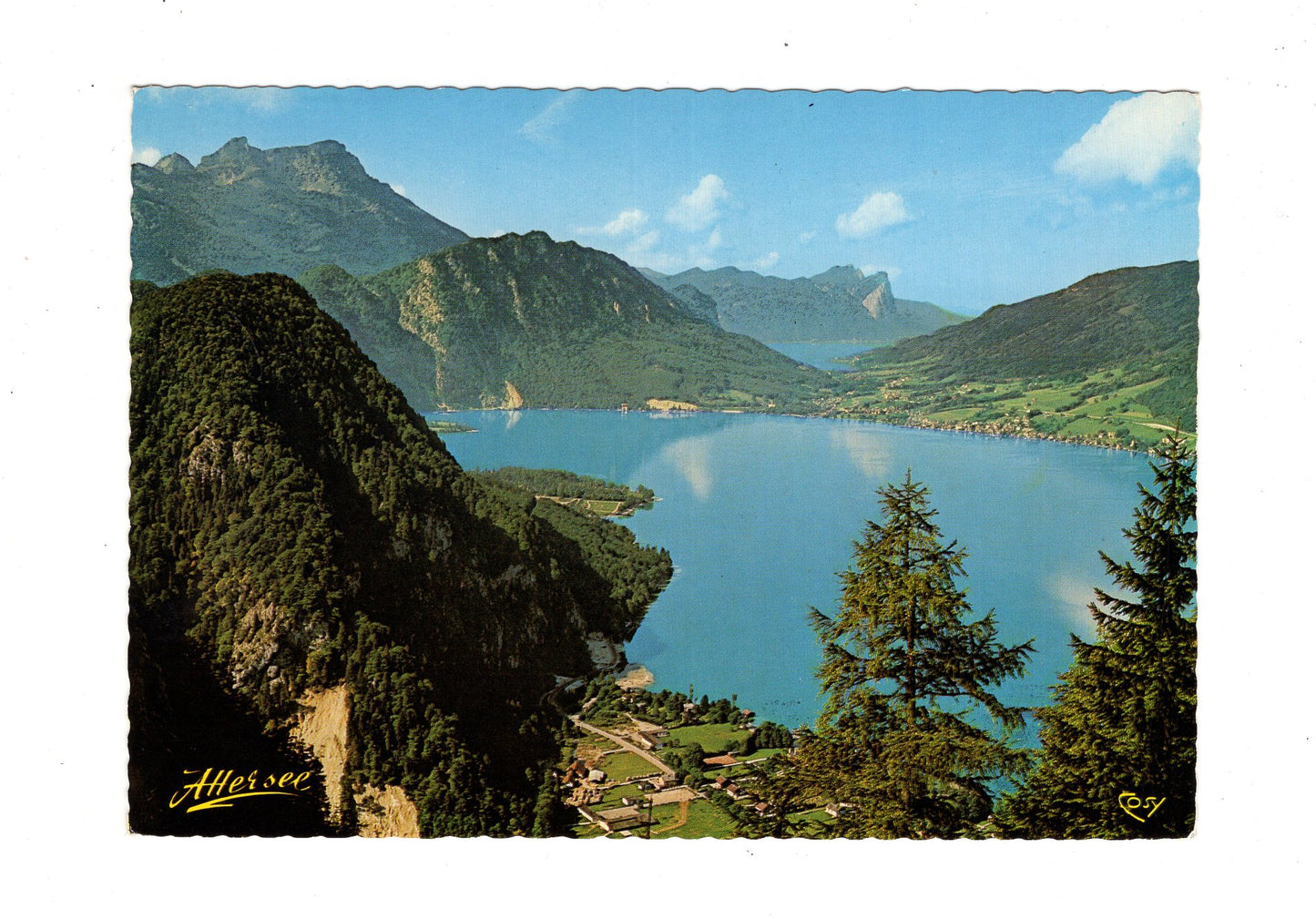 Ansichtskarte Attersee / Salzkammergut / Österreich