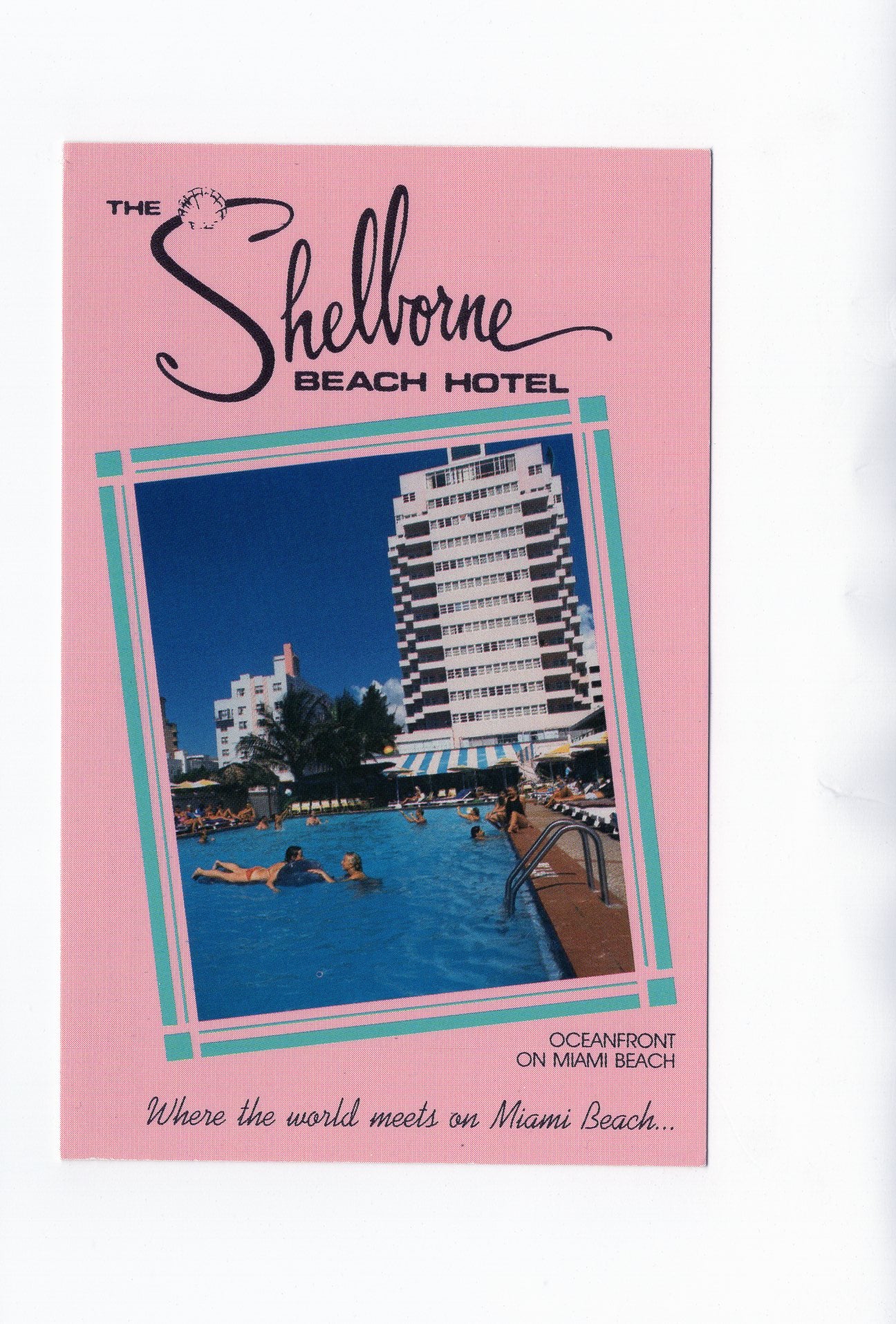 Ansichtskarte Shelborne Beach Hotel / Miami Beach / Florida / USA