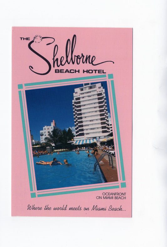 Ansichtskarte Shelborne Beach Hotel / Miami Beach / Florida / USA