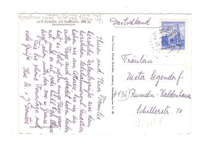 Ansichtskarte Alt-Aussee mit Dachstein / Österreich / N1-70