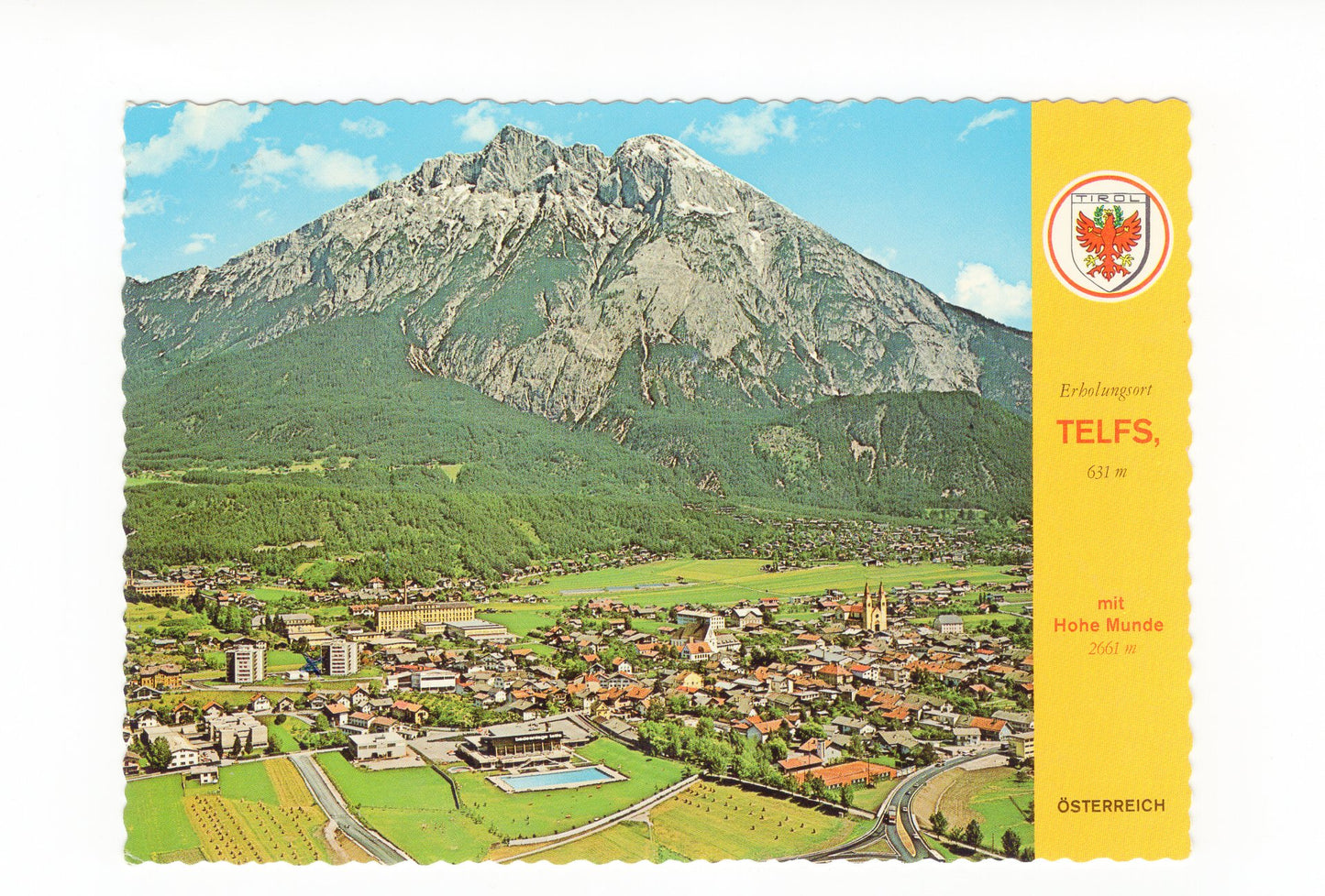 Ansichtskarte Telfs im Oberinntal / Tirol / Österreich