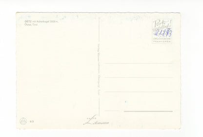 Ansichtskarte Ötz / Ötztal / Tirol / Österreich