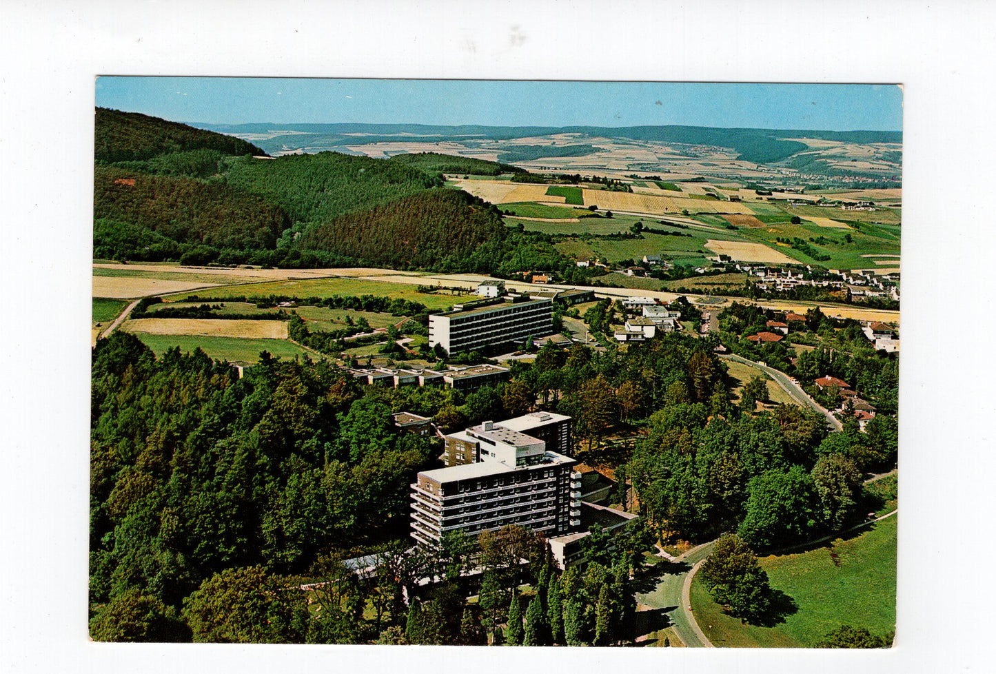 Ansichtskarte Bad Wildungen / Herz-Kreislauf-Klinik +++