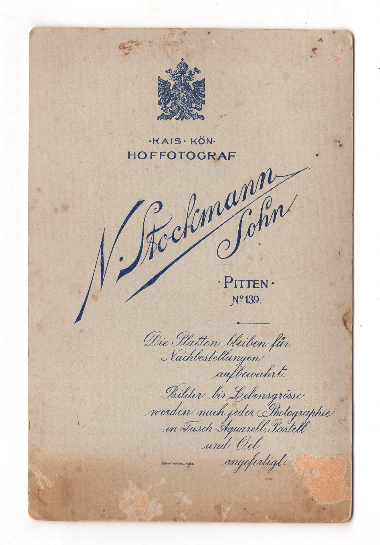 Fotografie Niedliche kleine Kinder - Pitten 1900er / CAB U-31