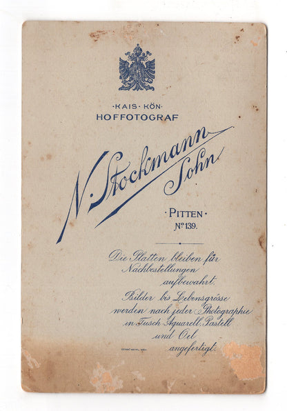 Fotografie Niedliche kleine Kinder - Pitten 1900er / CAB U-31