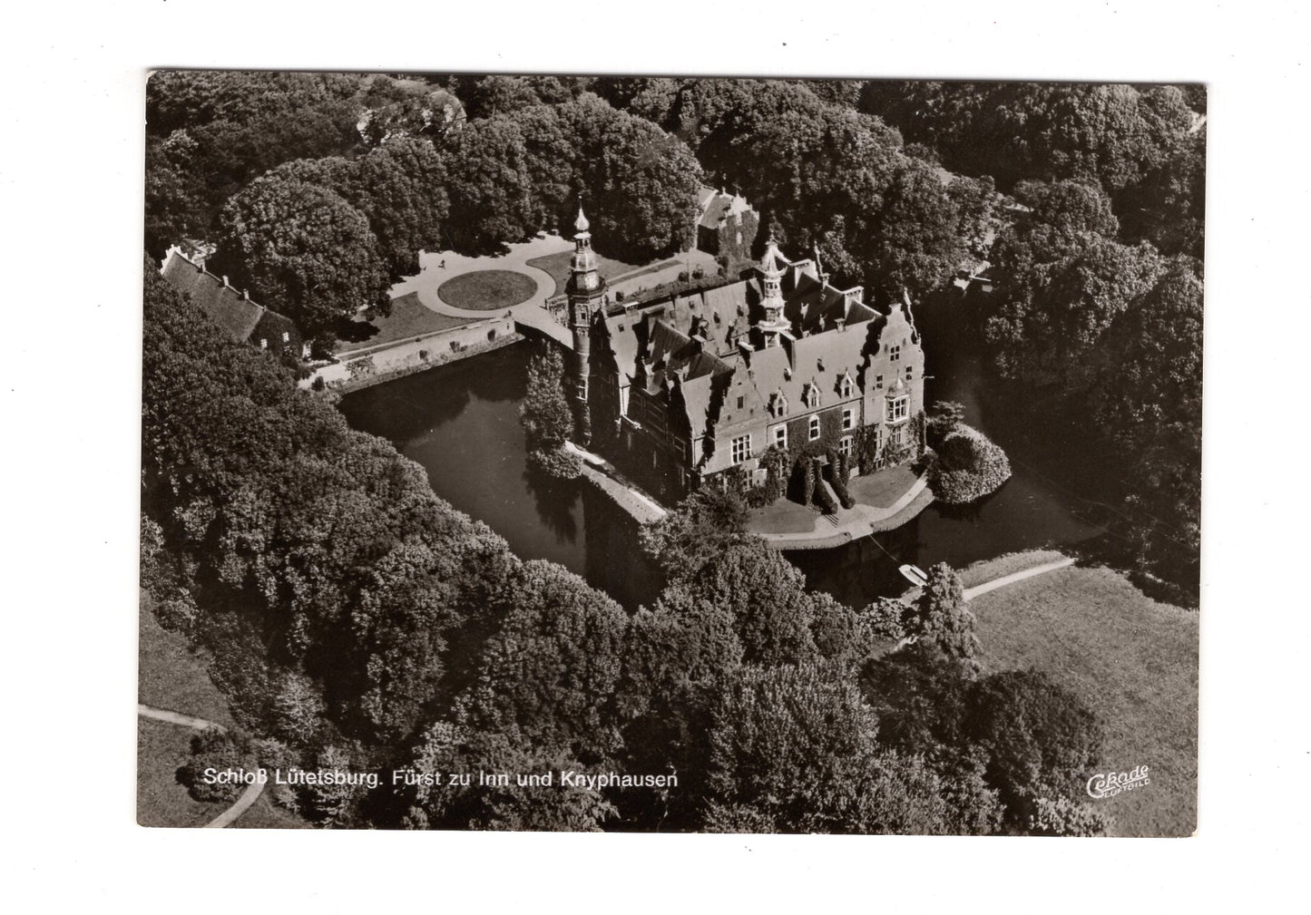 Ansichtskarte Schloss Lütetsburg / Fürst zu Inn und Knyphausen