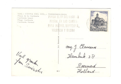 Ansichtskarte Torremolinos / Costa del Sol / Spanien