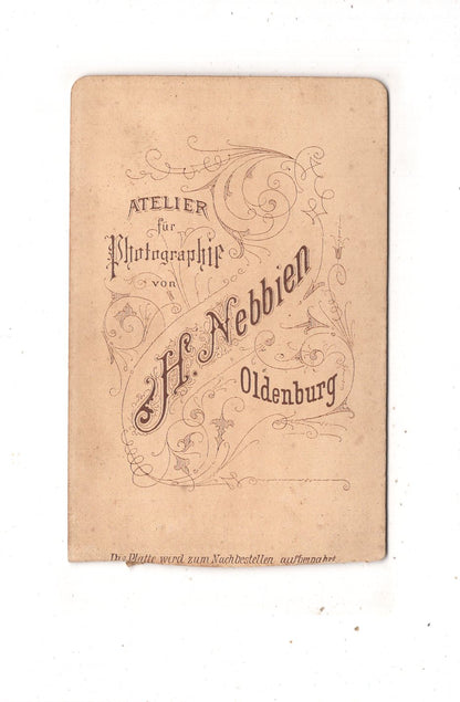 Fotografie Feine Dame - Oldenburg 1870er
