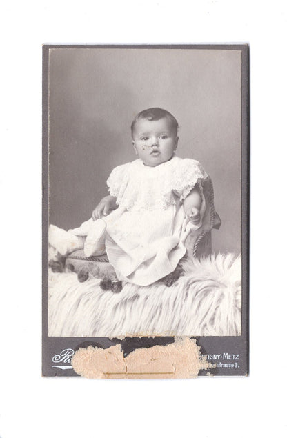 Fotografie Schönes Kinderbild / Baby - Montigny-Metz 1900er