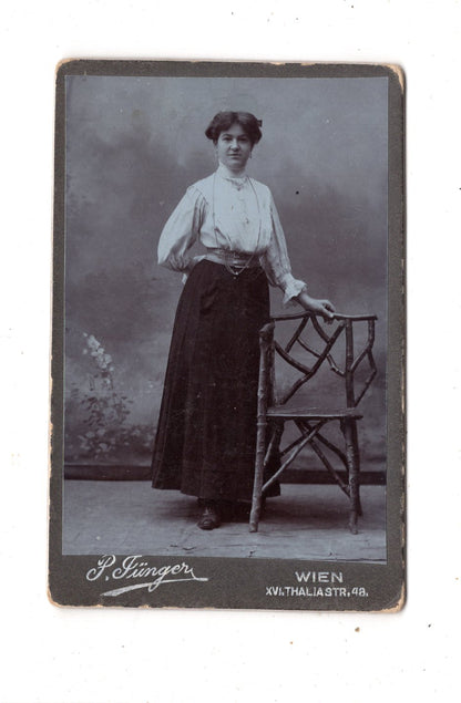 Fotografie Feine Dame - Wien 1900er