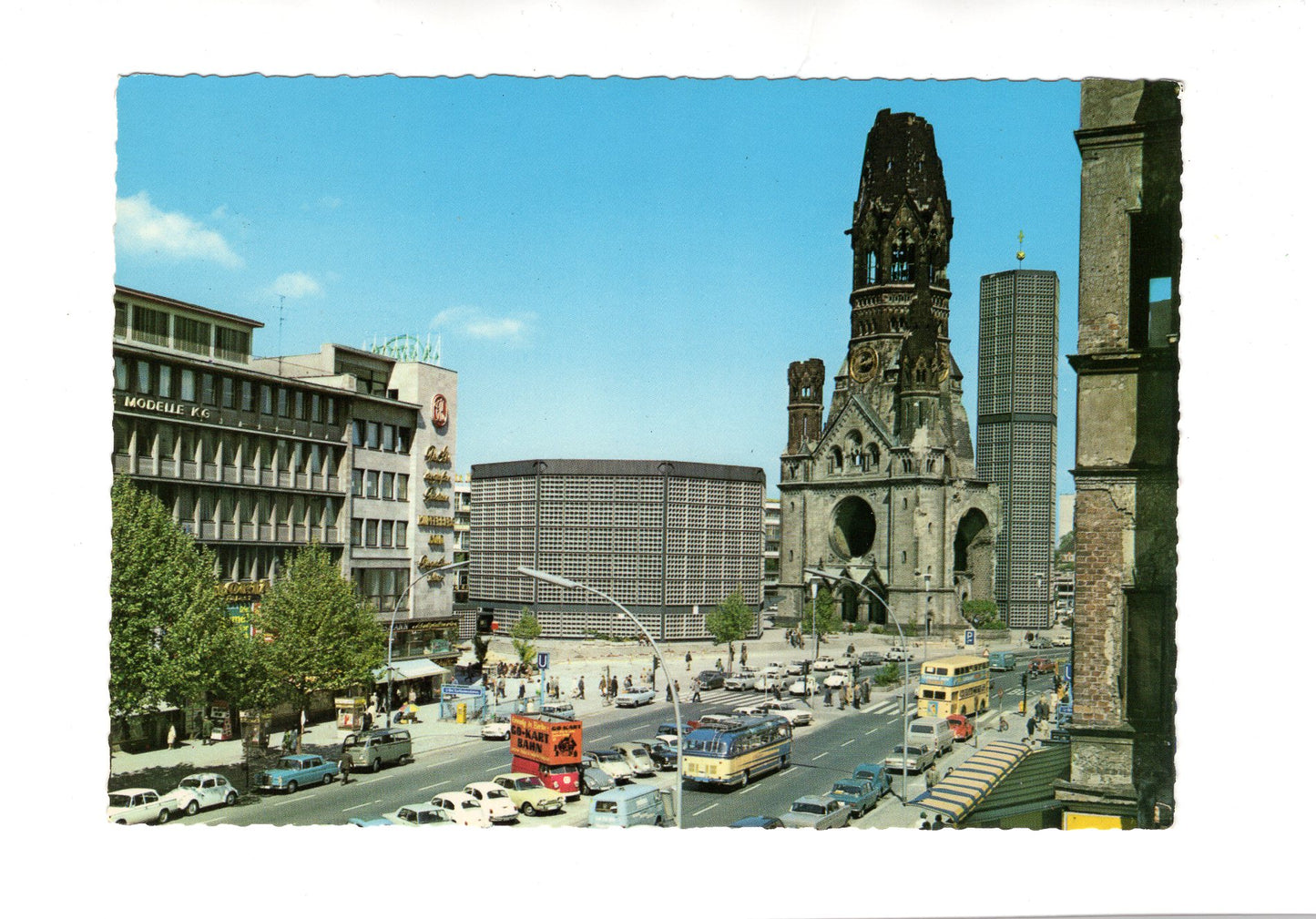 Ansichtskarte Berlin / Gedächtniskirche