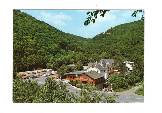 Ansichtskarte Restaurant und Café Laukenmühle im Wispertal / Lorch am Rhein / H1-60