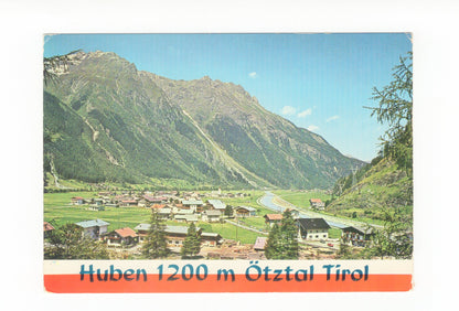 Ansichtskarte Huben / Ötztal / Tirol / Österreich