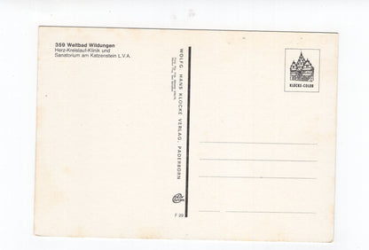 Ansichtskarte Bad Wildungen / Herz-Kreislauf-Klinik +++