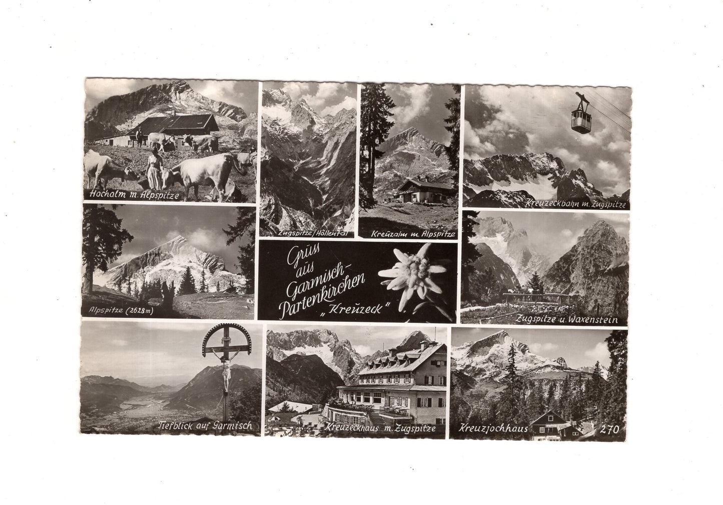 Ansichtskarte Garmisch-Partenkirchen / Kreuzeck