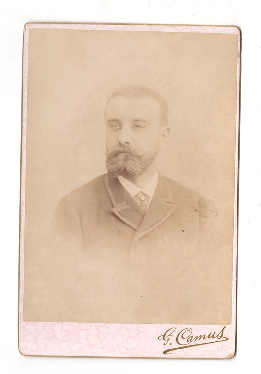 Fotografie Feiner Herr - Paris um 1890 / CAB W-34