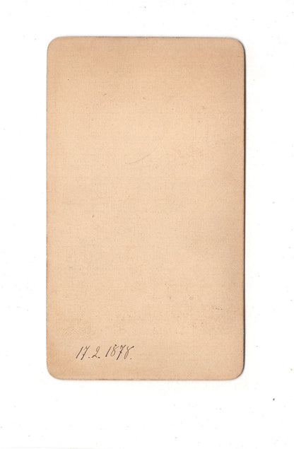 Fotografie Damenportrait - Bremen 1878 / CDV C1-10