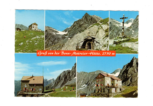 Ansichtskarte Bonn-Matreier-Hütte / Osttirol / Österreich