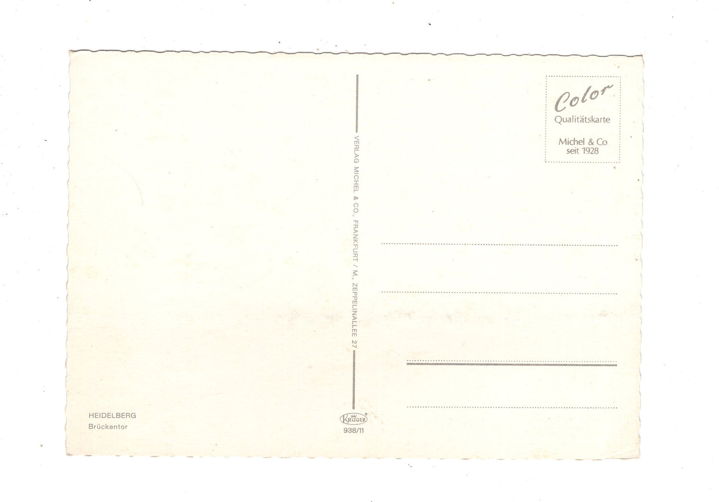 Ansichtskarte Heidelberg / Brückentor / M1-52