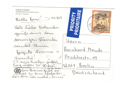 Ansichtskarte Hermagor / Pressegger See / Kärnten / Österreich