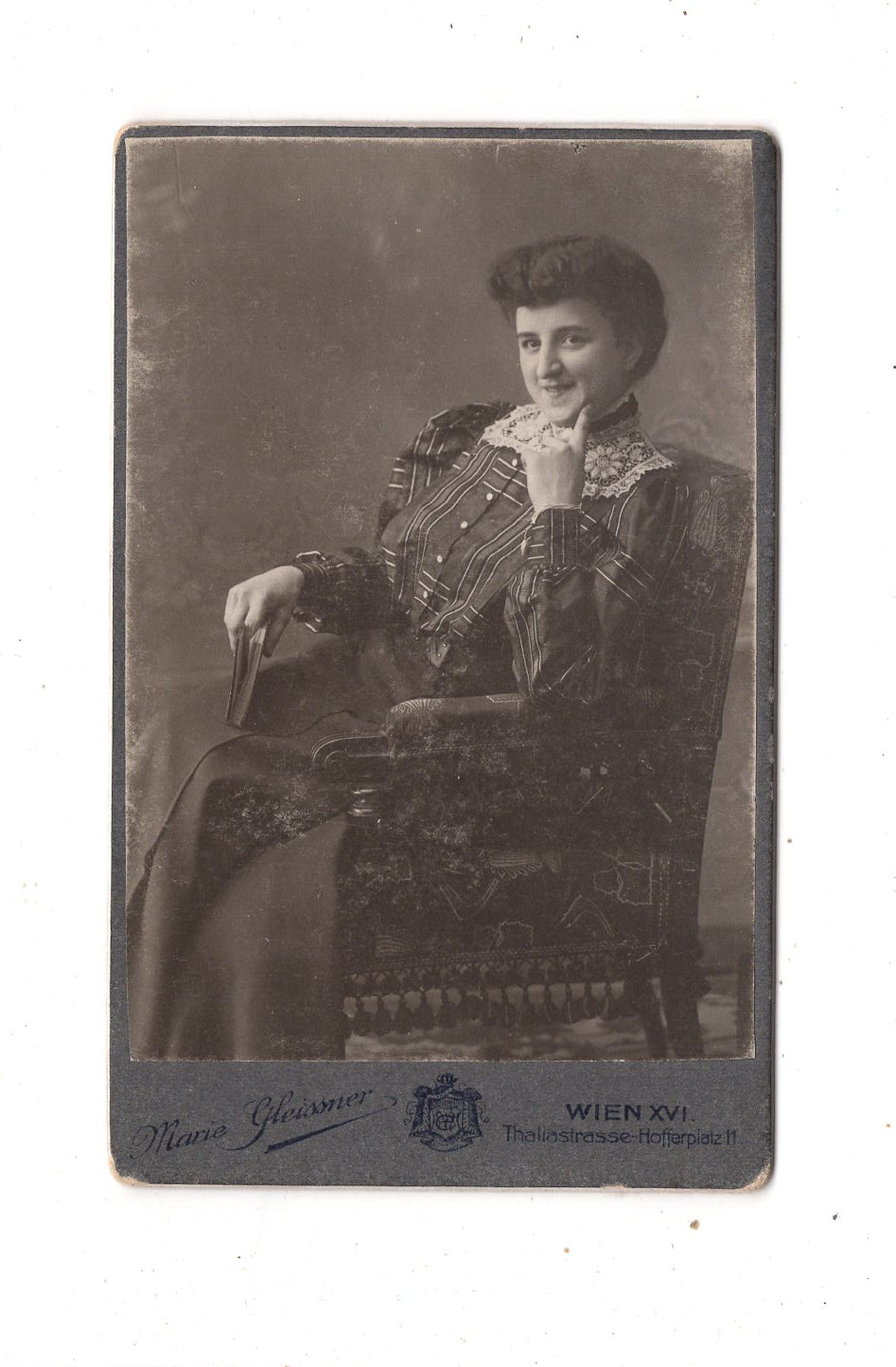 Fotografie Feine Dame - Wien 1900er