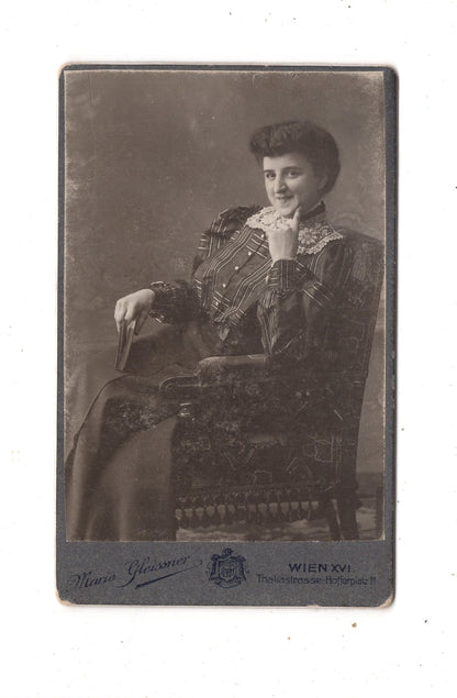 Fotografie Feine Dame - Wien 1900er