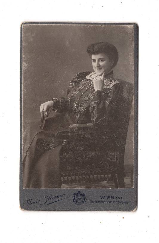 Fotografie Feine Dame - Wien 1900er