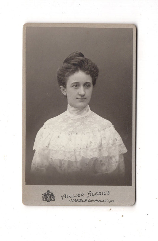 Fotografie Damenportrait - Hameln 1900er