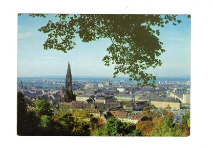 Ansichtskarte Blick auf Freiburg im Breisgau / G1-64