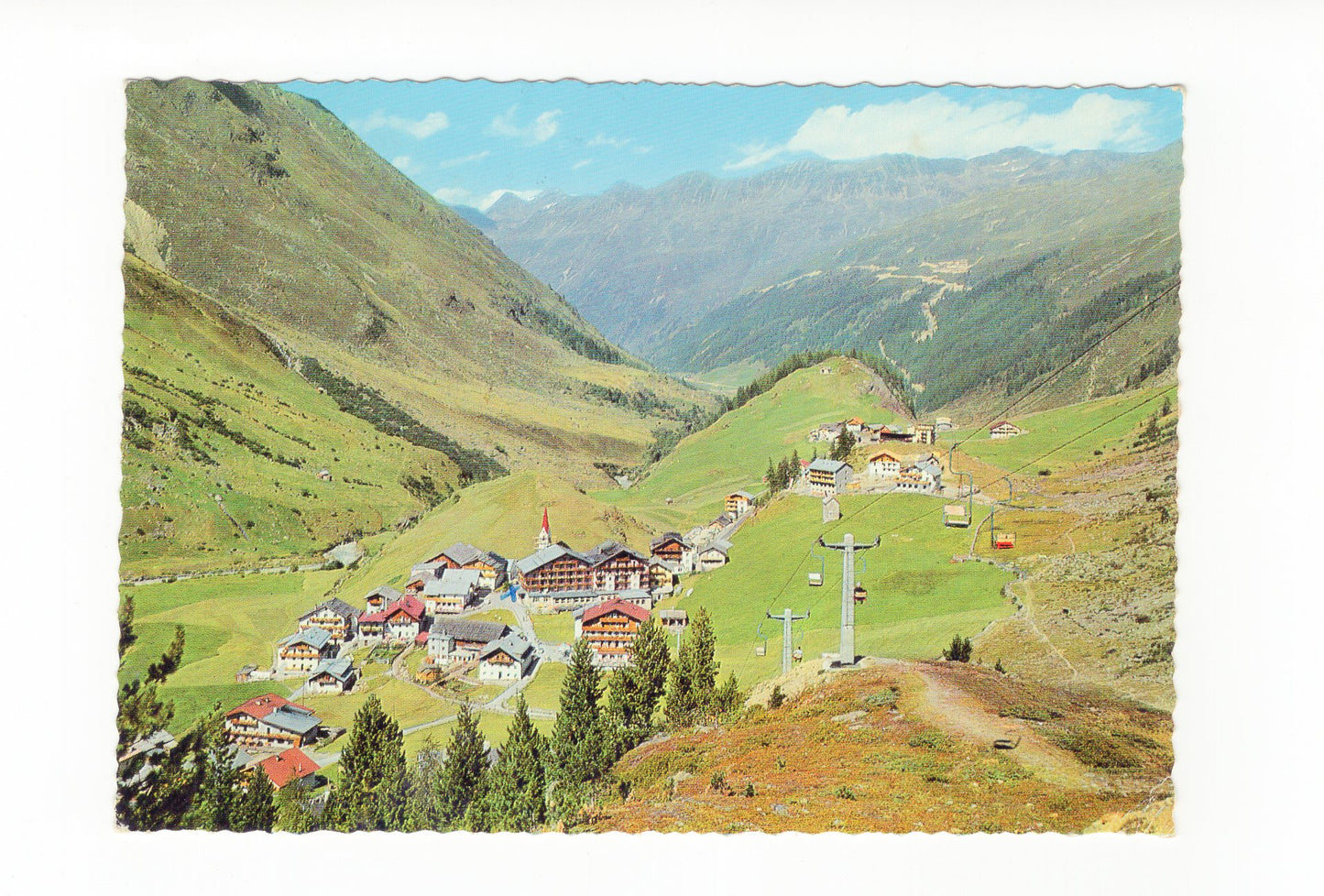 Ansichtskarte Obergurgl / Ötztal / Tirol / Österreich