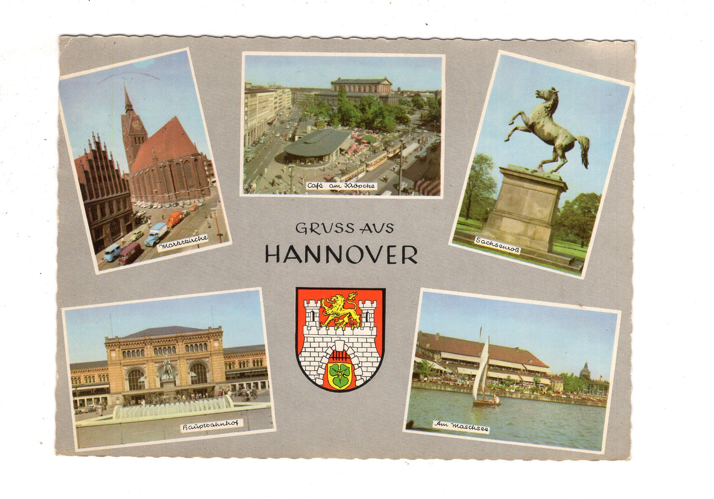 Ansichtskarte Hannover / Café am Kröpcke +++ / J1-55