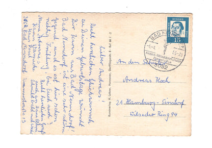 Ansichtskarte Bad Nenndorf / Hotel Esplanade / Kurhaus +++