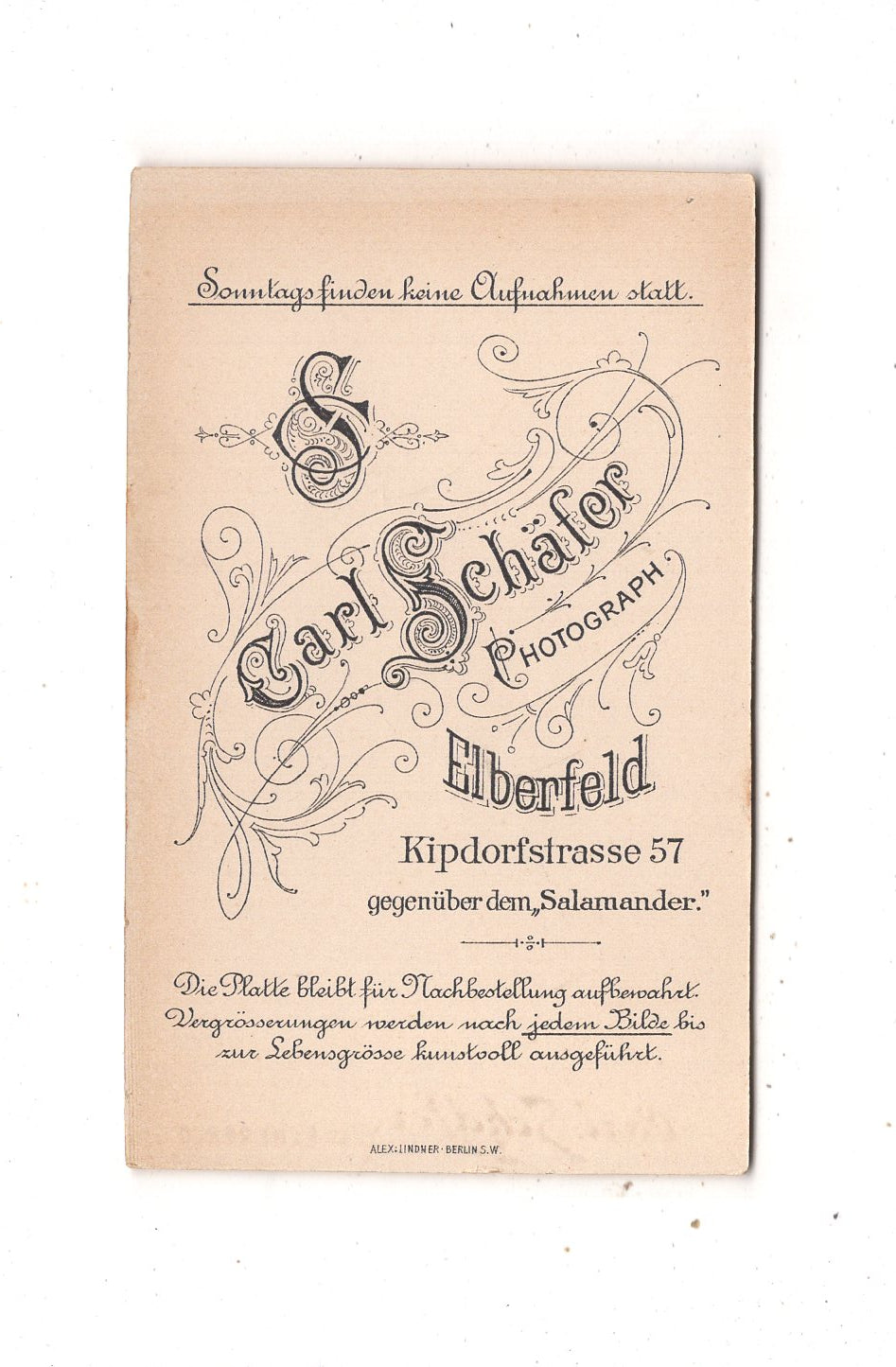 Fotografie Niedliche kleine Kinder - Elberfeld 1890er