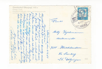 Ansichtskarte Obergurgl / Ötztal / Tirol / Österreich