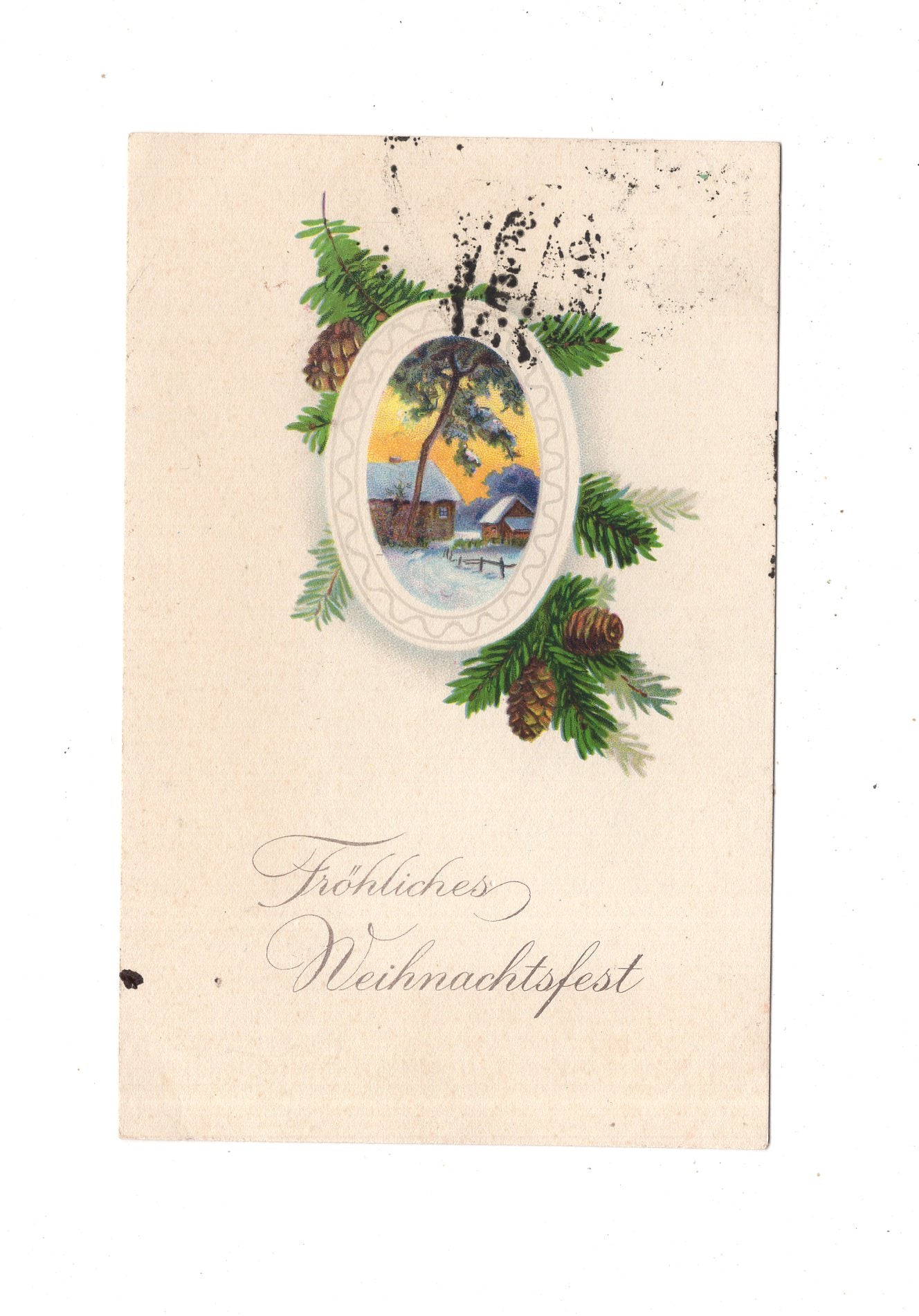 Ansichtskarte Feiertage / Frohe Weihnachten / K1-66