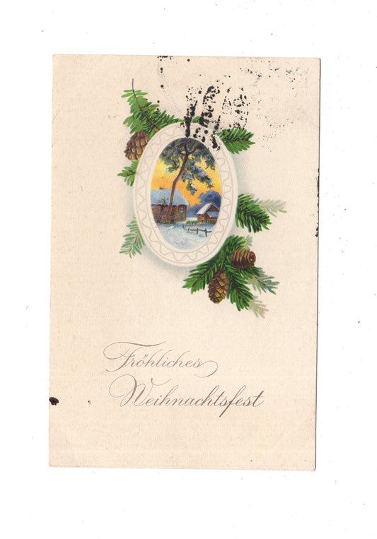 Ansichtskarte Feiertage / Frohe Weihnachten / K1-66