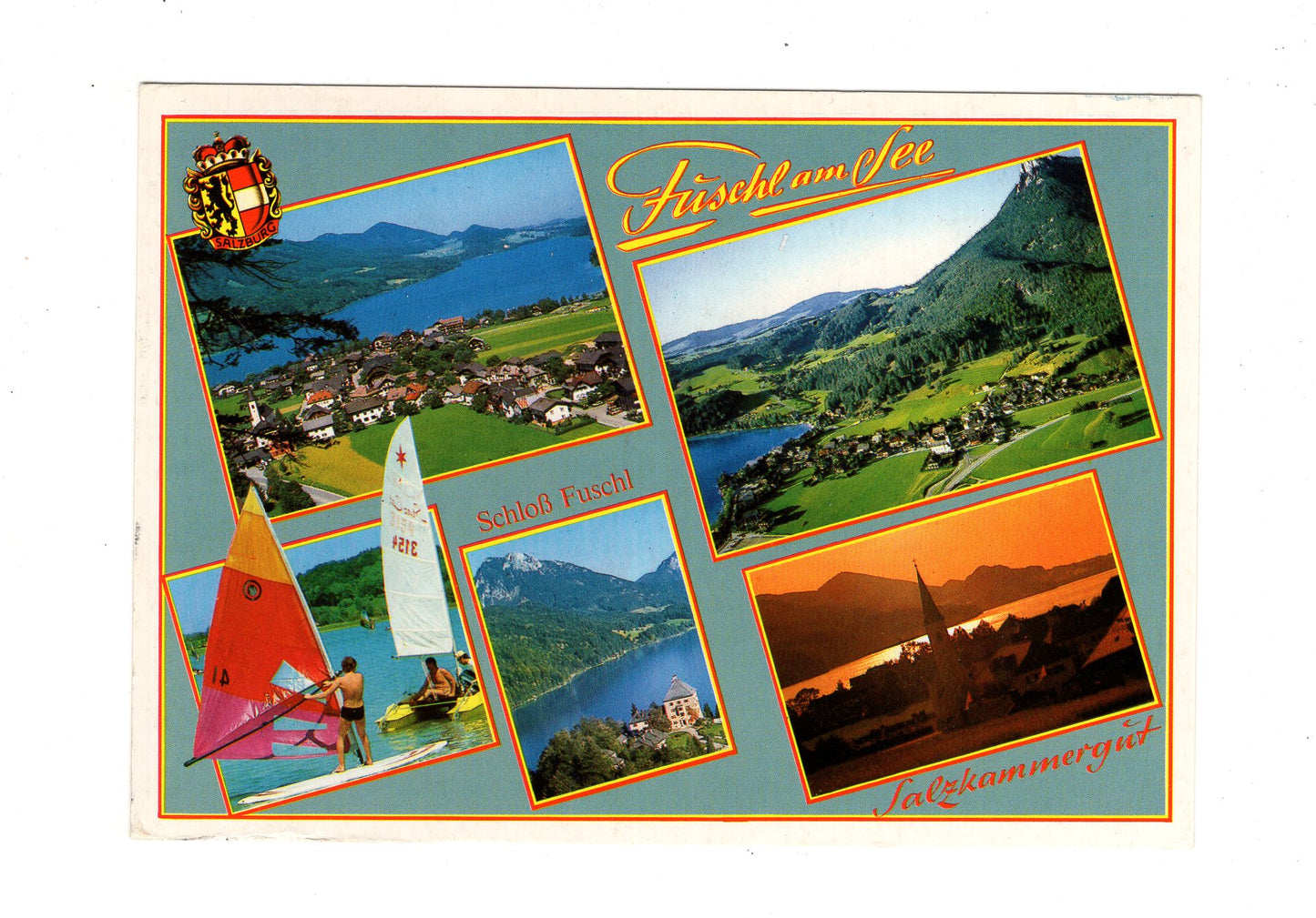 Ansichtskarte Fuschl am See / Salzkammergut / Österreich