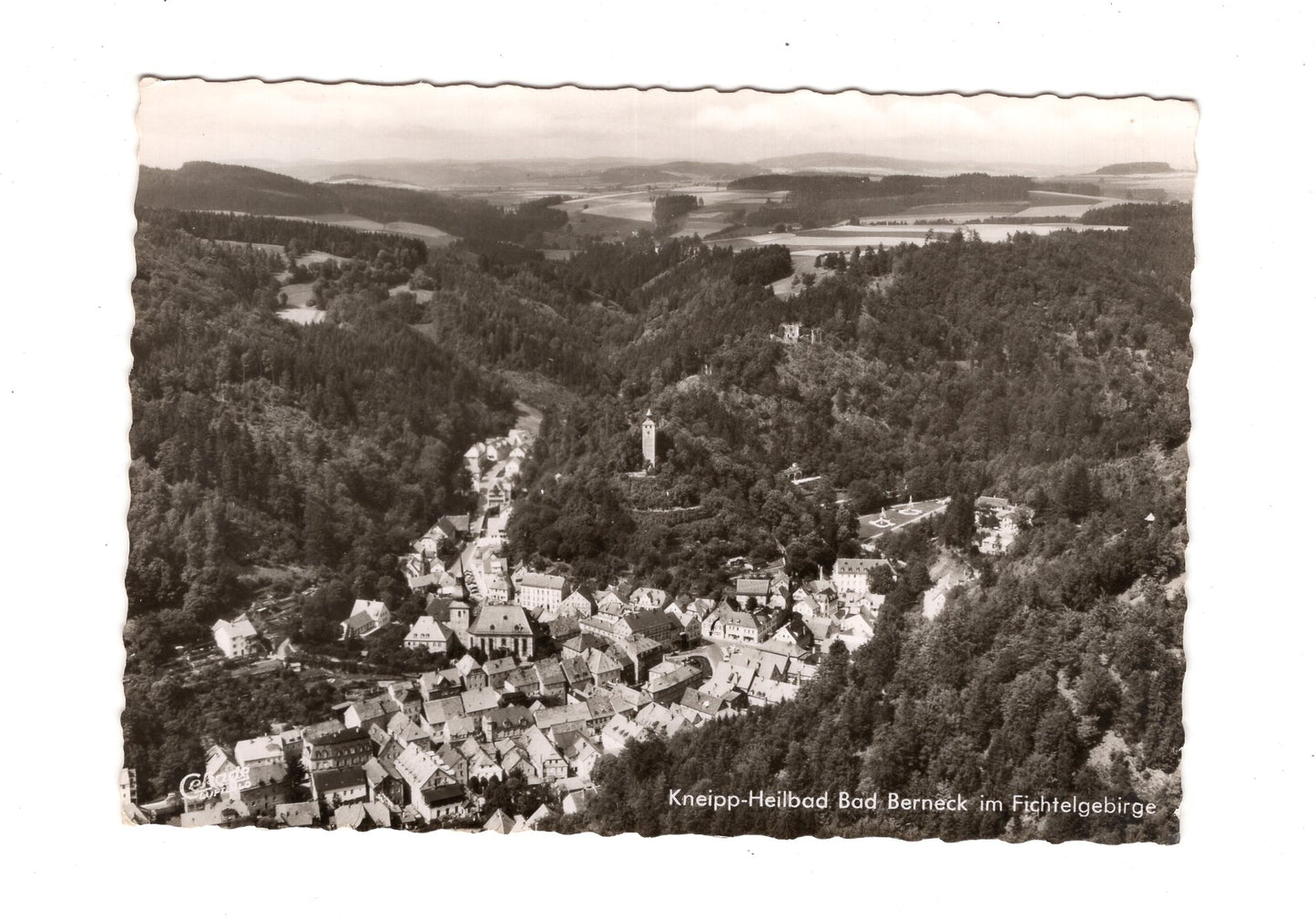 Ansichtskarte Bad Berneck im Fichtelgebirge