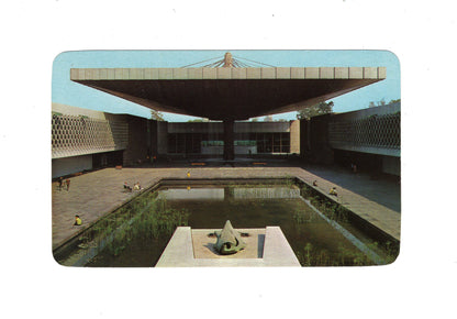 Ansichtskarte Mexico City / El Patio Interior del Museo de Antropologia / Mexiko