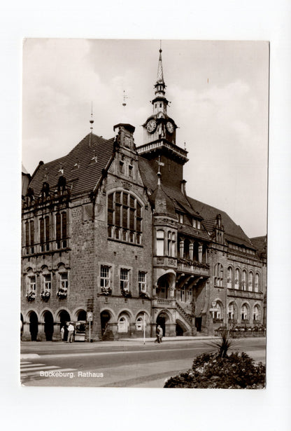 Ansichtskarte Bückeburg / Rathaus