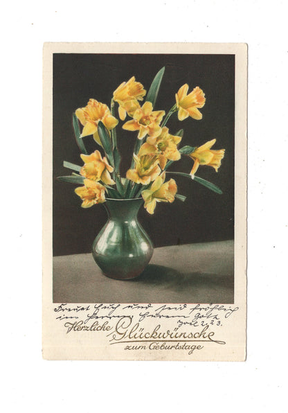 Ansichtskarte Glückwünsche / Glückwunsch zum Geburtstag / L1-62