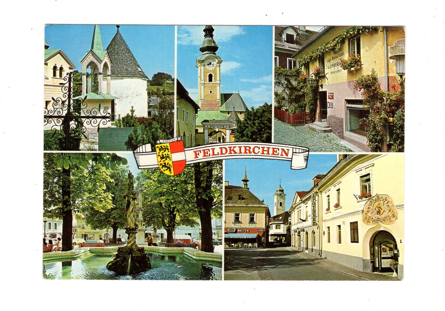Ansichtskarte Feldkirchen / Kärnten / Österreich
