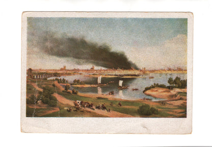 Ansichtskarte / Kunst Karl Hasenpflug - Magdeburg am 10. Mai 1631