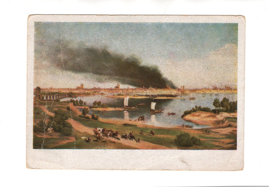 Ansichtskarte / Kunst Karl Hasenpflug - Magdeburg am 10. Mai 1631